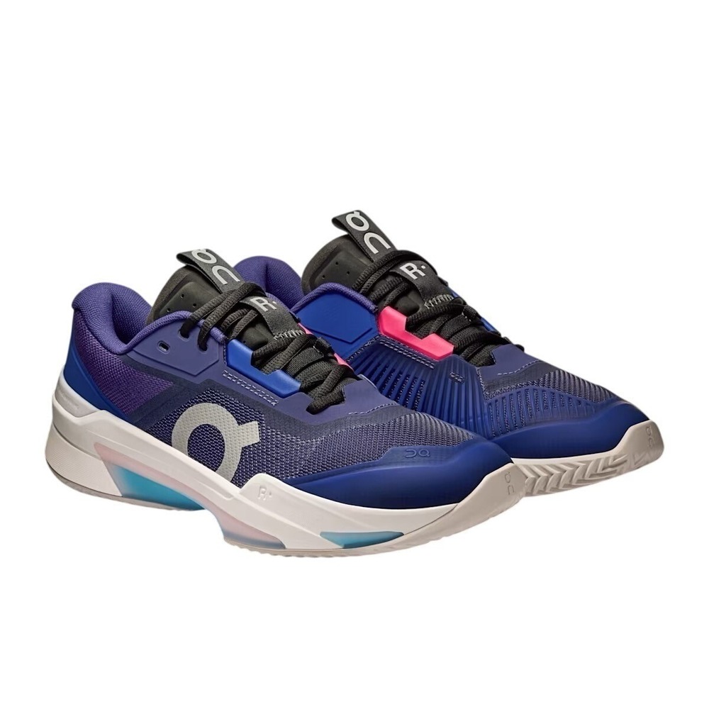 On Men's THE ROGER Pro Fire Clay Tennis Shoes Currant Horizon Size 10.5 NEW